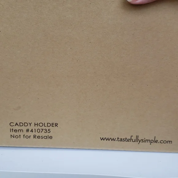 SALE!!! 3 FOR $15 Tastefully Simple Utensil holder- wicker - Picture 11 of 12